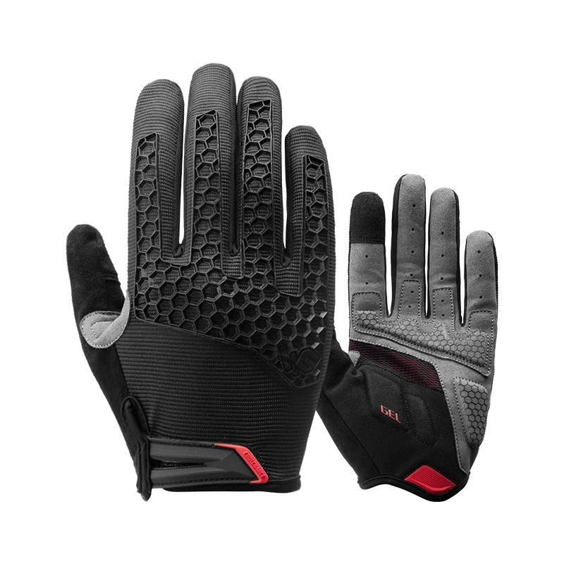 Coolchange KPU Wear-resistant Touch Screen Breathable Five Fingers Bicycle Riding Gloves Cycling Racing Gloves