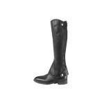 Cow hide Leather Care Rider Half Chaps Equestrian Horse riding product Half Chaps Zipper & Elastic for Horse Riding