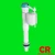 Import CR dual push button of toilet fittings of water tank wc fittings from China