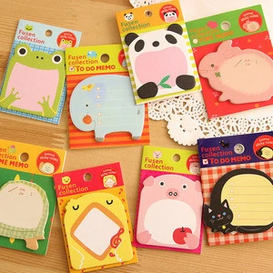Creative Letter Sticky Note, Animal Lovely Sticky Note Pad for Students