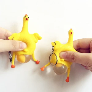 Creative Novelty Toys Chicken and Eggs Funny Squishy Toys Anti Stress Relieves Anxiety Squeeze Toys