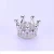 Import Crown Rhinestone Charm Beads Micro Pave Metal Crystal Spacer Beads For Men Bracelet from China
