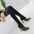 Import CSB41 2018 sexy high heel stretch  mature sexy women high heel long boots thigh high boots from China