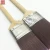 Import CTWHPB040  Top quality Australian Type wooden handle oval ferrule  purple color nylon/Polyester  Filament Paint Brushes from China