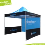 Custom 600D oxford fabric indoor easily set up pop up advertising canopy tent marquee