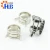 Import Custom Automotive Hose Clamp Adjustable Fuel Spring Loaded Clamps Stamping Clip Stainless Steel Spring Hose Clamp from China