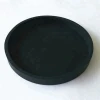 custom black color 80mm silicone rubber lens cap