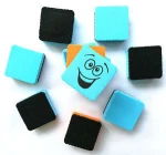 Custom Colours Board Eraser Dry Magnetic Whiteboard Eraser