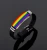 Import Custom Couple Gay Pride Rainbow Stainless Steel Black Silicone Wristband Adjustable Bracelet from China