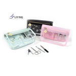 Custom Daisy Manicure Travel Manicure_Pedicure_Set