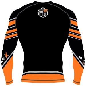 Custom Design Full sleeve MMA Rash Guard Full Sleeve Gym Rash Guard Light Weight Fabric