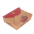 Import Custom Disposable Brown Food Boxes Takeaway Packaging Container Kraft Paper Lunch Boxes from China