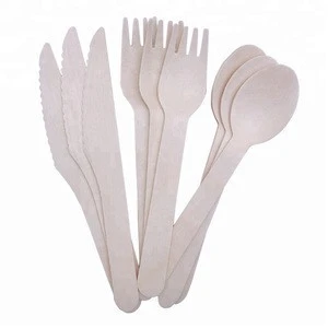 custom disposable fork / custom wooden knife / customized wooden spoons