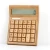Import Custom Eco-friendly bamboo products 12 Digits calculator for office table from China