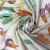 Custom floral printed gots certified organic cotton fabric