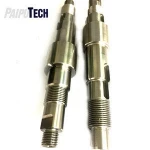Custom Made CNC Machining Stainless Steel Shaft Paper Machine Parts / S45C Precision CNC Machining Shaft