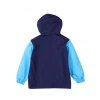 Custom made stylish design multi color boys rain jacket for kids