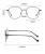 Import Custom metal optical frames eyeglasses from China
