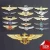 Import custom metal pilot wings pin badge from China