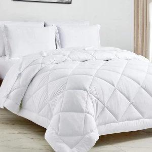 Custom Microfiber Polyester Goose Down Alternative/Cotton Quilt Bed Comforter Duvet Insert