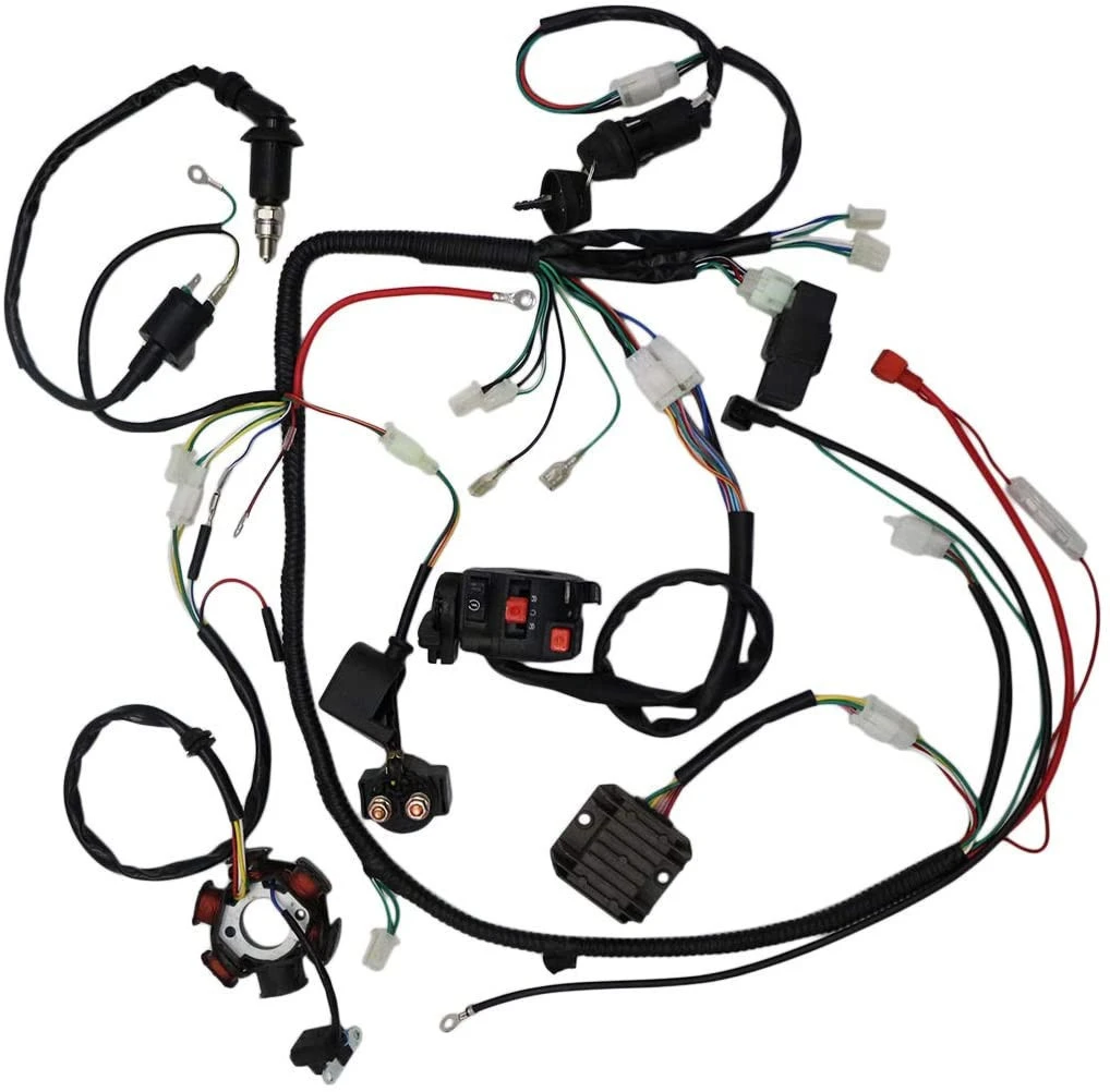 custom motorcycle wiring harness &amp; auto wiring harness assembly