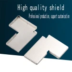Custom Nickel Silver Metal Shielding Tinplate Case for Mobile Phones EMI RF Shielding with CNC Machining Wire EDM Technology