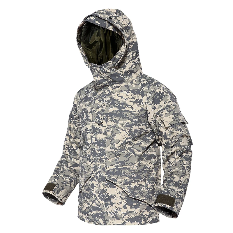 Custom Outdoor Tactical Fleece Jacket Men Hard Shell Field Jacket G8 Military Jacket Wholesale