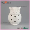 Custom Silver Plating Owl Ceramic Crafts Wholesale