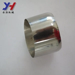 Custom stamping stainless steel metal exhaust pipe for motorcycle exhaust system