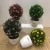 Import custom Succulent cactus desktop decoration lavender bonsai artificial plant potted with Cement basin from China