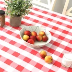 Custom table journal dining tablecloth polyester fabric rectangle table cloth