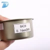 Customized 185g round shape easy open aluminum tuna can empty mini tin can for tuna