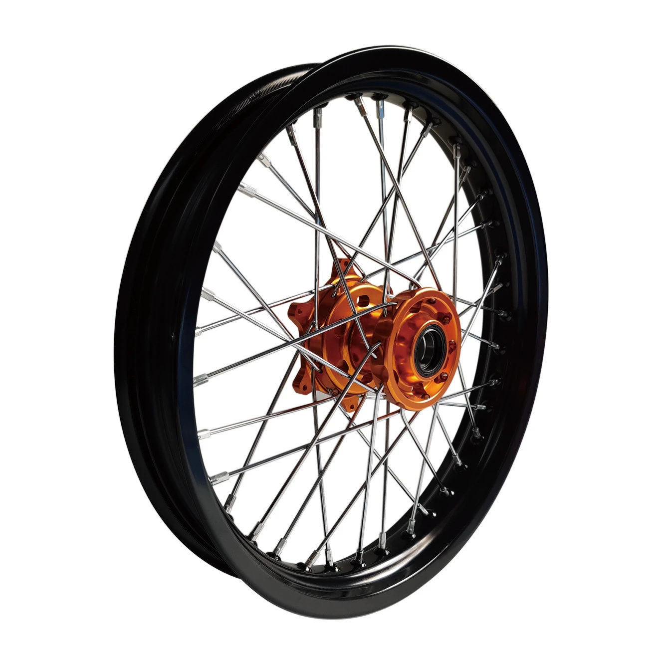 Customized 2.50-17 and 3.00x17 inch motorcycle alloy spoked wheels for SX250
