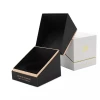 Customized cardboard Kraft paper biodegradable paper packing box craft small candle black box.