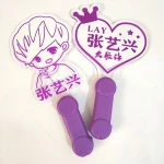 Customized Kpop Led  Acrylic Light Stick for Event Concert Festival Use Party Wireless Remote Controlled Led Glow Sticks