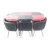 Import Customized logo dining room table and chair set  modern from China