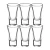 Import Customized Logo Highball Drinking Glasses Bar Cocktail Heavy Base Whisky Shot Glass from China