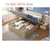 Customized Modern Melamine Bedroom Sets MDF Wood Bedroom Suites Furniture