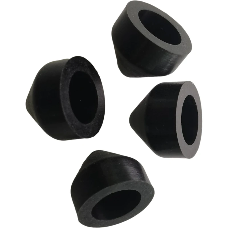Customized NBR silicone Tapered Cone Rubber Protective Sleeve Rubber Part