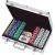 Import customized poker chip casino case with lock from China