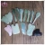 Import customized shape massage products Natural jade Gua Sha board hand polished from China