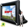 Customized size commercial inflatable projection screen/Inflatable cinema  screen/inflatable movie screen for sales