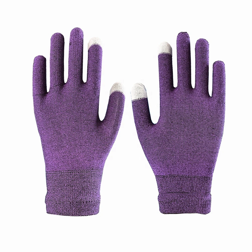 Customized touch screen acrylic soft and warm hand gloves