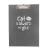 Import Cute and reusable catty printed custom legal size clipboard with stainless steel metal clamp and pen holder from China