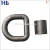 Import D Ring with Self Color ,Hot Dipped or Galvanized Weld-on Bracket from China