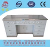 D9 Stainless steel cover and base hospital dispensing table