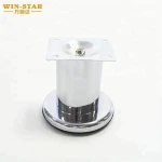 Decorate Metal Cabinet Sofa Legs Chrome Furniture Spare Parts