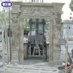 decorative sandstone main door frame design