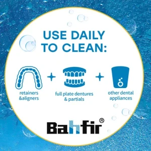 Dental Cleaning Tablets for Dentures Effective Whitening and Stain Removal Improves Bad Breath