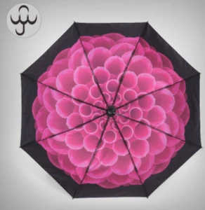 Design Magic C Handle Double Layer Reverse Umbrella Inverted Upside Down Umbrella